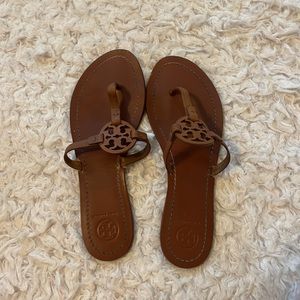 Brown Tory Burch Sandals